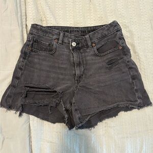 American Eagle Outfitters Charcoal Jean Shorts